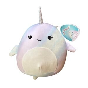 Squishmallow Marianovella 8” Narwhal Plush Brand NWT